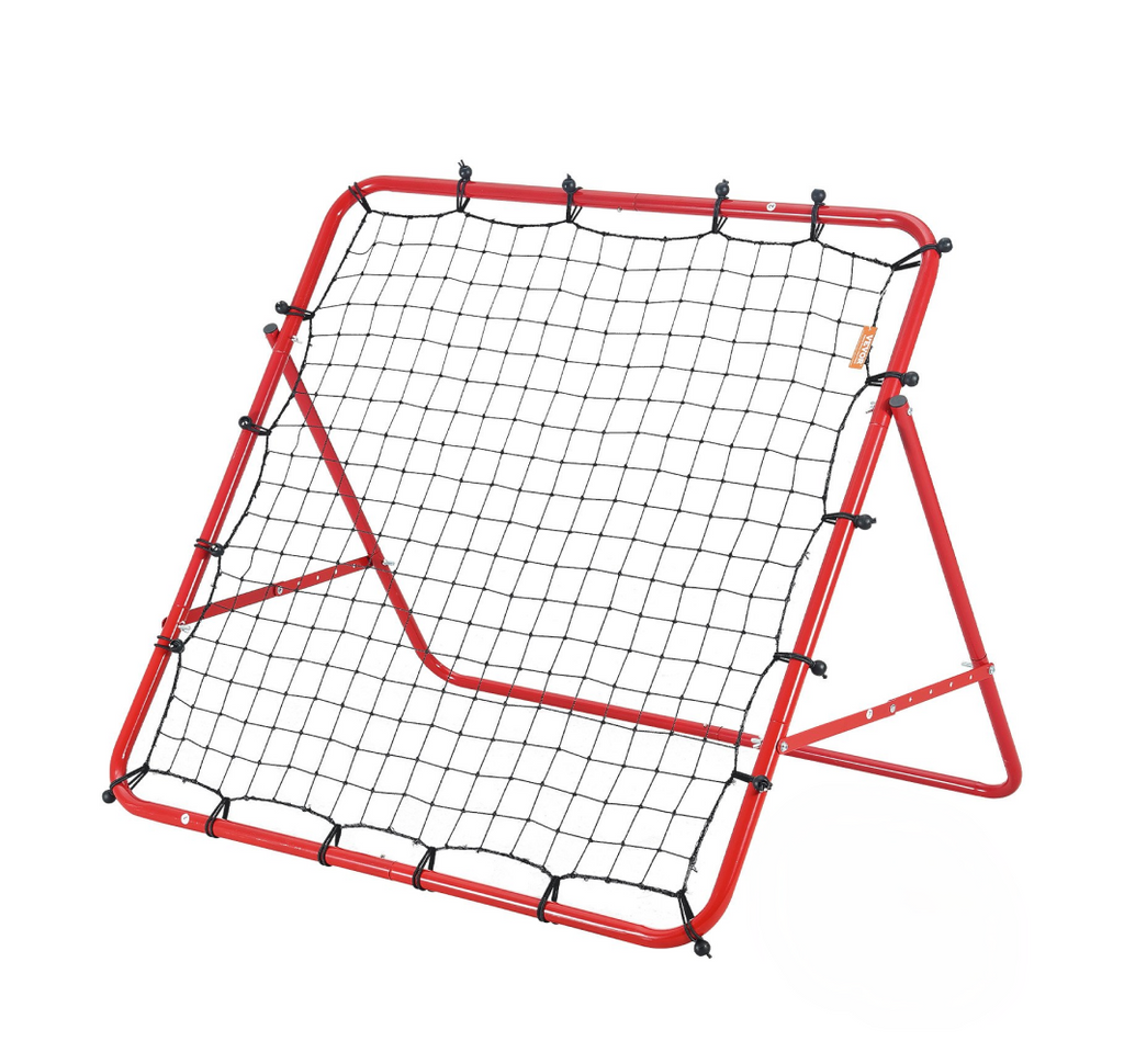 Soccer & Football Rebounder Net — 99×99cm (39"×39") Portable Kickback Rebound Net for Solo Training