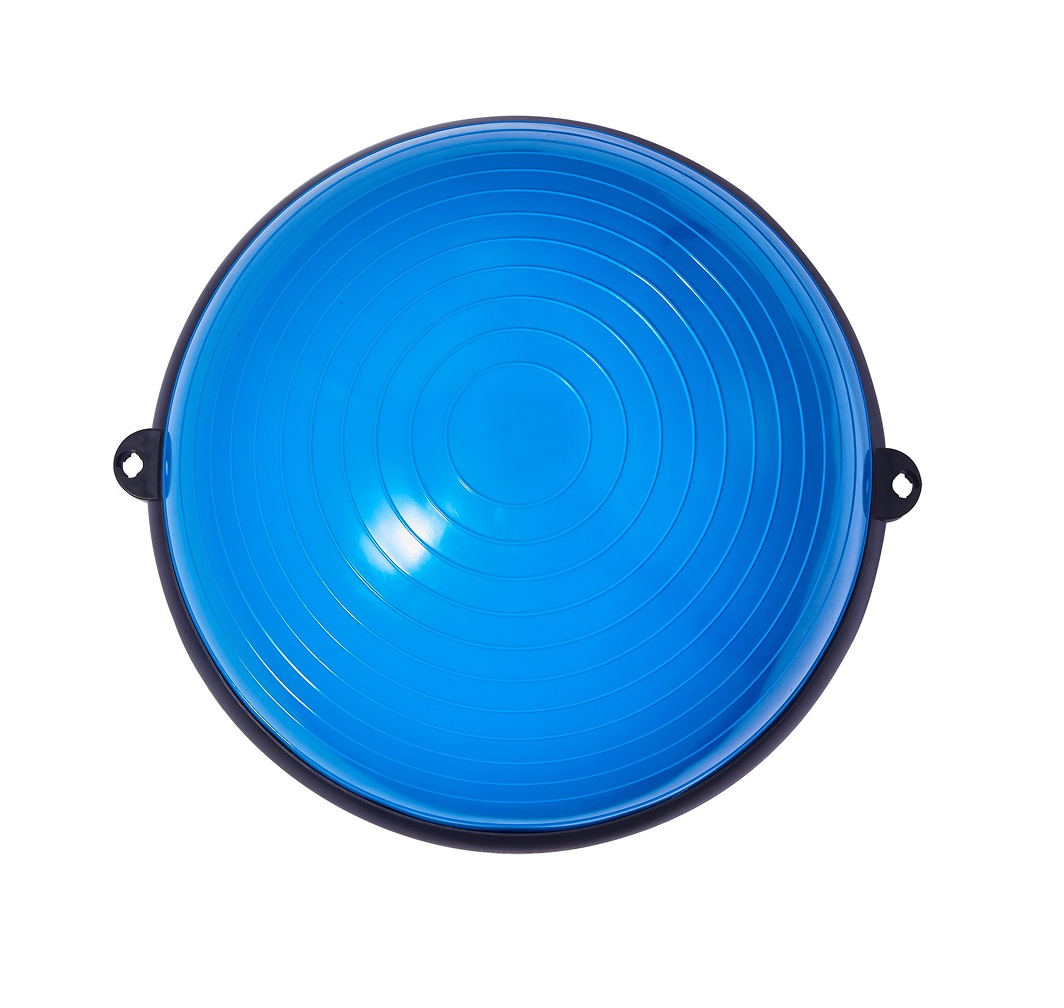 Soccer & Football Balance Ball Trainer — 58cm (23") Stability Ball with Resistance Bands, 300kg (660lbs) Capacity