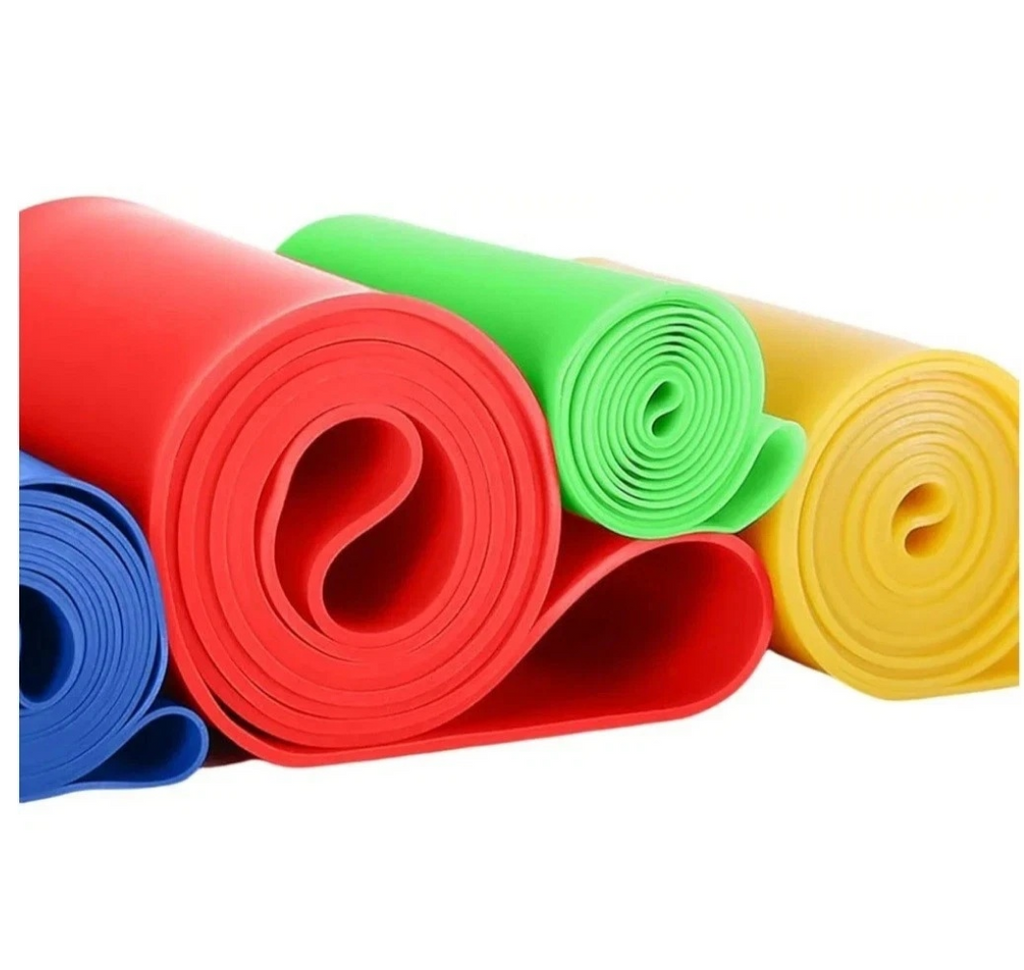 Soccer & Football Resistance Bands — Set of 5 TPE Loop Bands 2.3–18kg (5–40lbs) for Training & Fitness