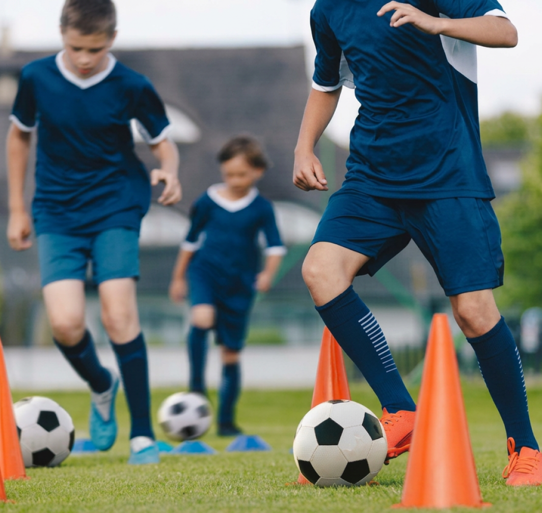 Soccer & Football Training Cones — 12 Pack 18cm (7") Orange Cones with Carry Bag