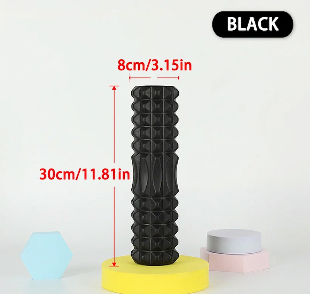 Soccer & Football Foam Roller — EVA Training, Recovery & Massage Roller 30cm (11.8") / 45cm (17.7")